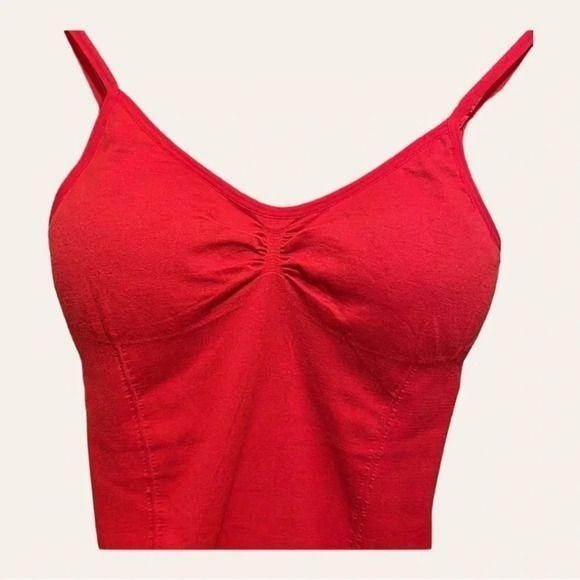 Women’s YAHANA CAMISOLE PADDED ONE SIZE RED BRAND NEW NEVER WORE - Picture 3 of 7